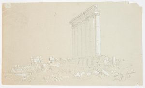 Temple of Jupiter at Sunrise, Baalbek