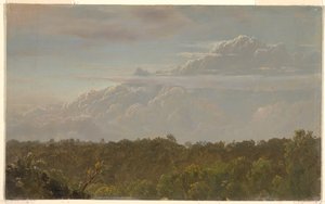 Thunderheads, Jamaica by Frederic Edwin Church