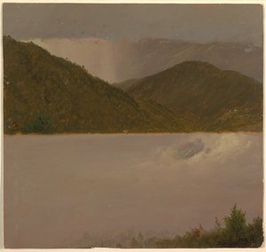 Two Cloud and Mountain Top Studies, Jamaica by Frederic Edwin Church