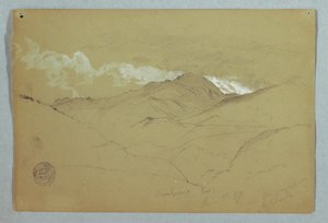 View from the East of Mount Chimborazo, Ecuador