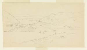View of West Point from Castle Rock by Frederic Edwin Church