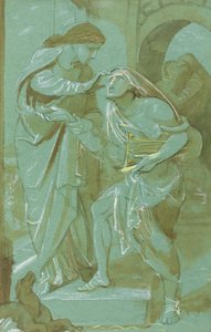 Study for The Blind Man of Bethsaida on the North Wall of the Chapel of the Ascension, London