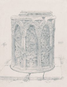 Byzantine Well-head, 1852 by Frederic Leighton