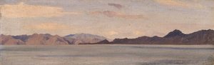 Coast of Asia Minor seen from Rhodes