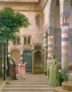Old Damascus, Jewish Quarter or Gathering Lemons by Frederic Leighton
