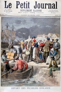 Departure of the Icelandic Fishermen by Frederic Lix