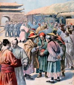 Disturbances in Seoul, Korea, 1894