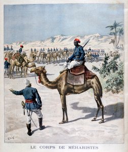 Mehariste corps, 1894 by Frederic Lix