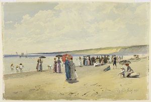 The Beach, 1888 by Frederic Marlett Bell Smith