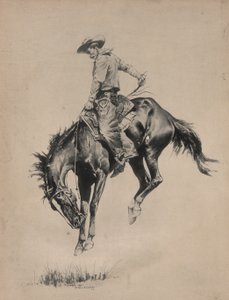 Bronco Buster by Frederic Remington