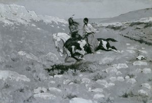 Ceremony of the Fastest Horse by Frederic Remington