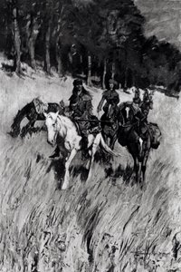 Early Pioneers on the Blue Ridge, engraved by F. H. Wellington, from 