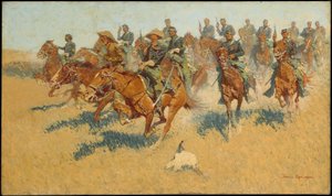 On the Southern Plains by Frederic Remington