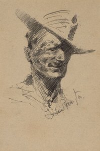 Self Portrait by Frederic Remington
