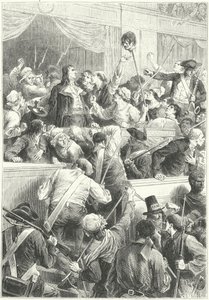 Insurrection of 1 Prairial Year III, Paris, 20 May 1795 by Frederic Theodore (after) Lix