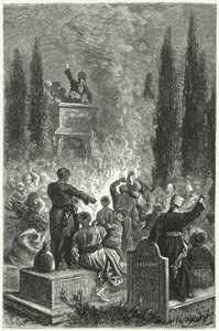 Meeting of the Ishmaelites (engraving) by Frederic Theodore (after) Lix