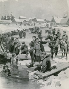 Blessing the Water in the Country by Frederic de Haenen