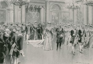 Court Ball by Frederic de Haenen