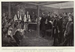 For Those in Peril on the Sea, Sunday Service on Board the Ophir