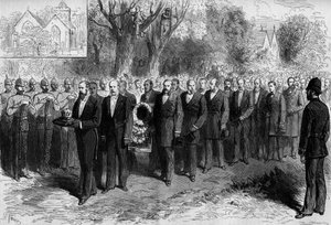 Funeral of Benjamin Disraeli (Lord Beaconsfield)