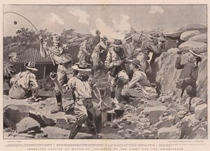 Ingenious Tactics at Mafeking, Incidents of the Fight for the Brickfields by Frederic de Haenen