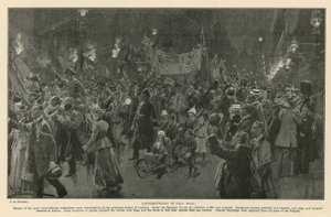 Ladysmith Day in Pall Mall by Frederic de Haenen