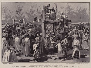 On the Uganda Railway, A Native Attempt at a Great Wheel by Frederic de Haenen