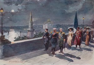 Terrace of the Kremlin by Frederic de Haenen