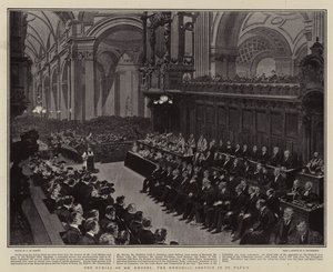 The Burial of Mr Rhodes, the Memorial Service in St Paul