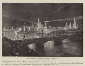 The Coronation of the Czar, the Kremlin Illuminated
