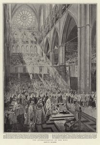 The Enthronement of the King by Frederic de Haenen