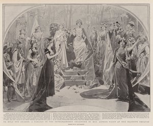 To Help the Guards, a Tableau in the Entertainment organised by Mrs Arthur Paget at her Majesty