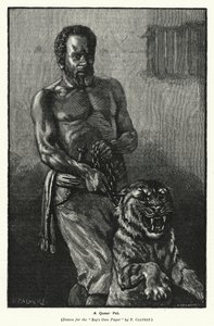 A Queer Pet by Frederick (after) Calvert