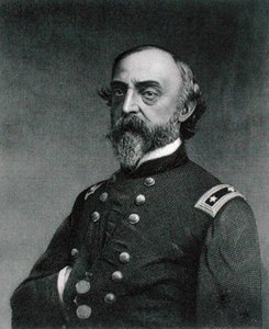 George Gordon Meade (1815-72) engraved by Robert E. Whitechurch (1814-c.83) after a photograph by Frederick (after) Gutekunst