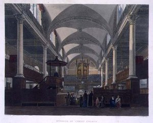 Interior of Christ Church, from 