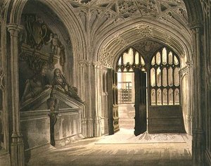 Islip Chapel, plate U from 