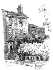 Stanfield House, Hampstead, London by Frederick Adcock
