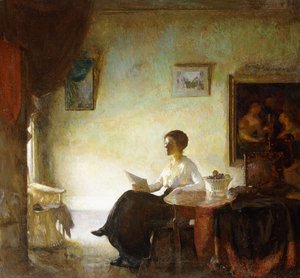 Looking at Prints by Frederick Andrew Bosley