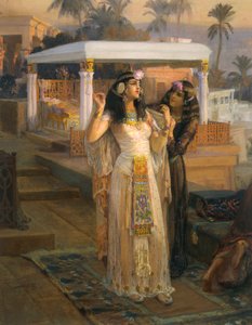 Cleopatra on Terraces of Philae