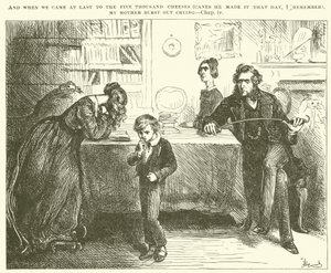 Illustration for David Copperfield by Frederick Barnard