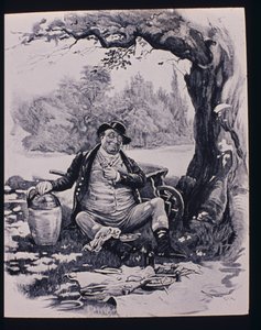 Mr Pickwick, 1870-79 by Frederick Barnard