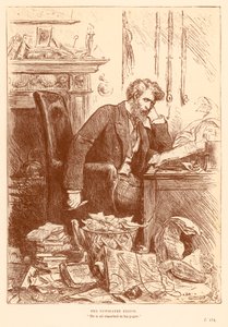 The Newspaper Editor by Frederick Barnard