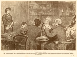 The Newspaper Editor by Frederick Barnard
