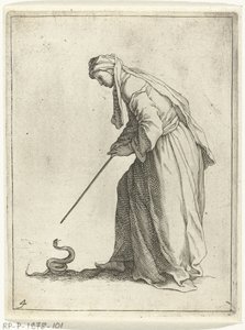 Woman with a Snake