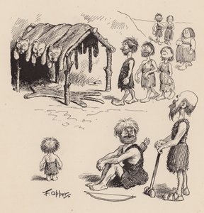 Our Antediluvian Ancestors: Number Seventeen by Frederick Burr Opper