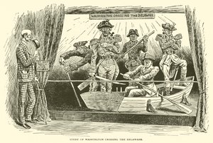 Study of Washington crossing the Delaware