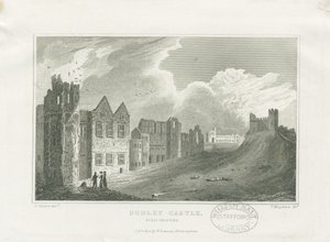 Dudley Castle - The Keep by Frederick Calvert