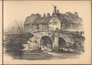 One of a Series of Sixty Sketches of Cottages. London, 1825. by Frederick Calvert