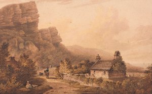 Undercliff, Isle of Wight by Frederick Calvert