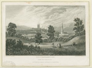 Wolverhampton - Distant view from the Penn Road